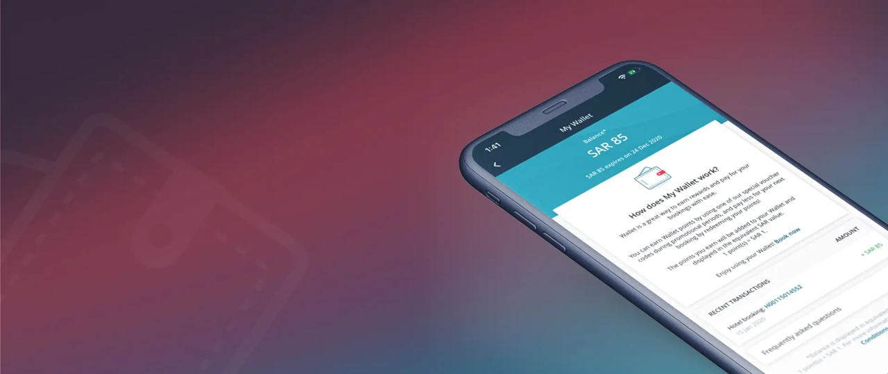 Almosafer Wallet landing page thumbnail